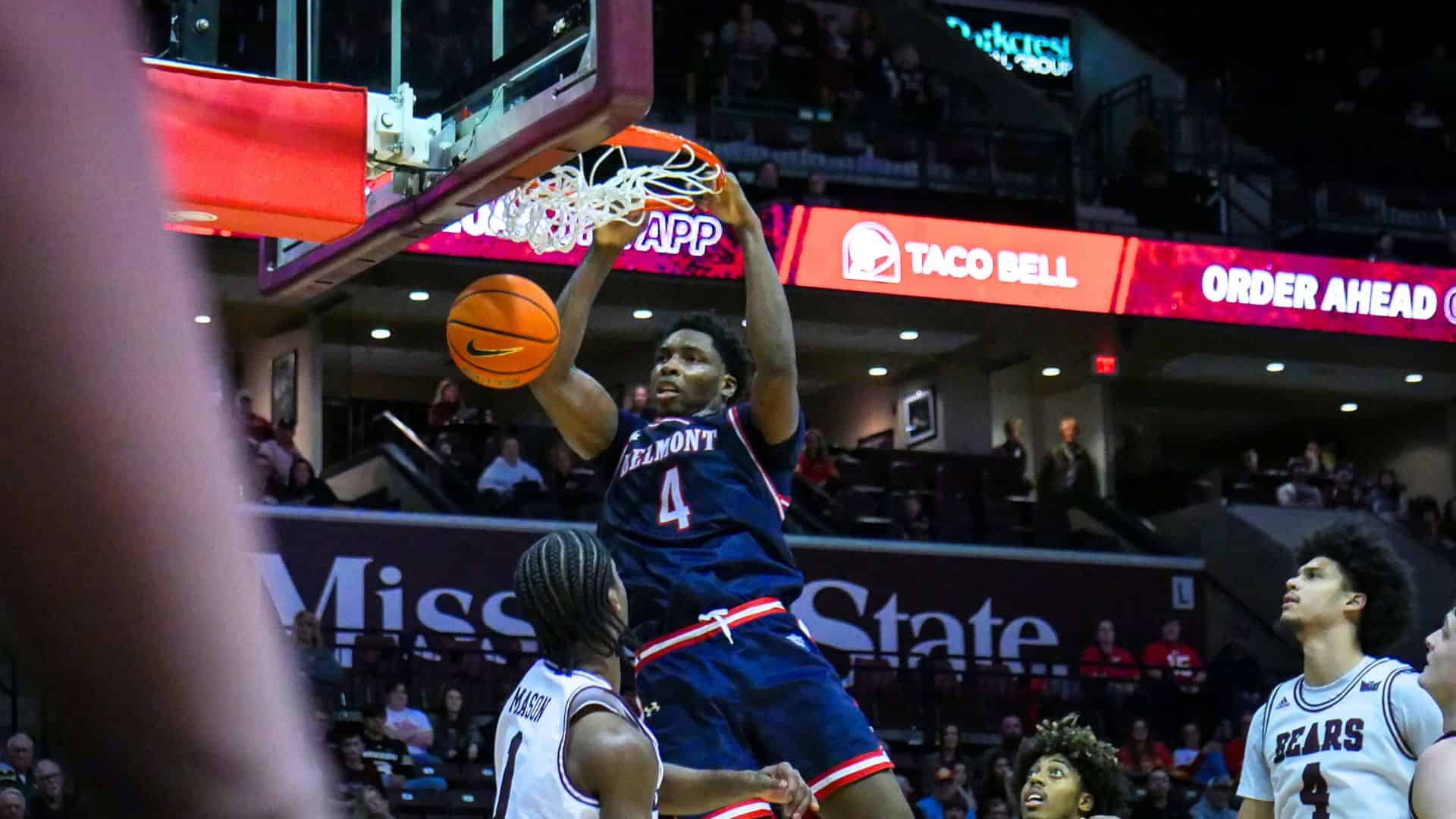 malik dia dunks in game at missouri state